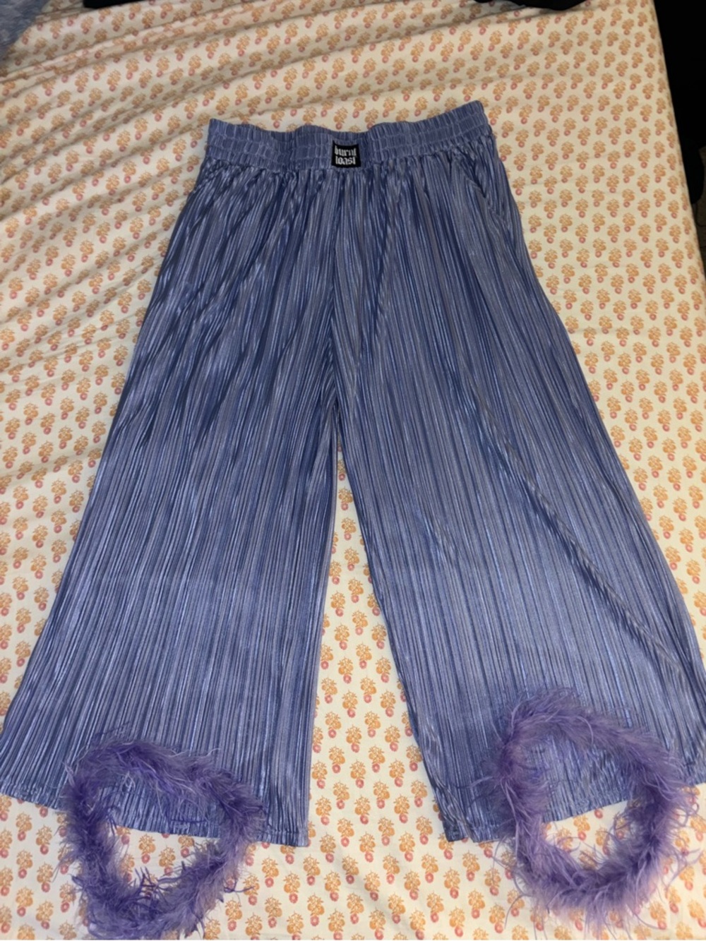 Burnt Toast Lavender Haze Plisse Pants